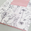 cartoline 10 floral drawings - 10 fiori illustrati - R nel bosco
