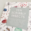 cartoline 10 scribbly insects - 10 insetti illustrati - R nel bosco