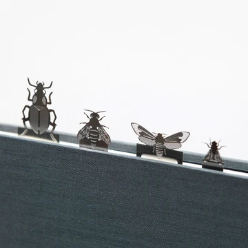 segnalibri insetti - bookmarks insects - R nel bosco