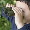 binocolo - guardare lontano - huckleberry binoculars - R nel bosco