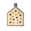 litte bee home - casa in legno per api solitarie - R nel bosco