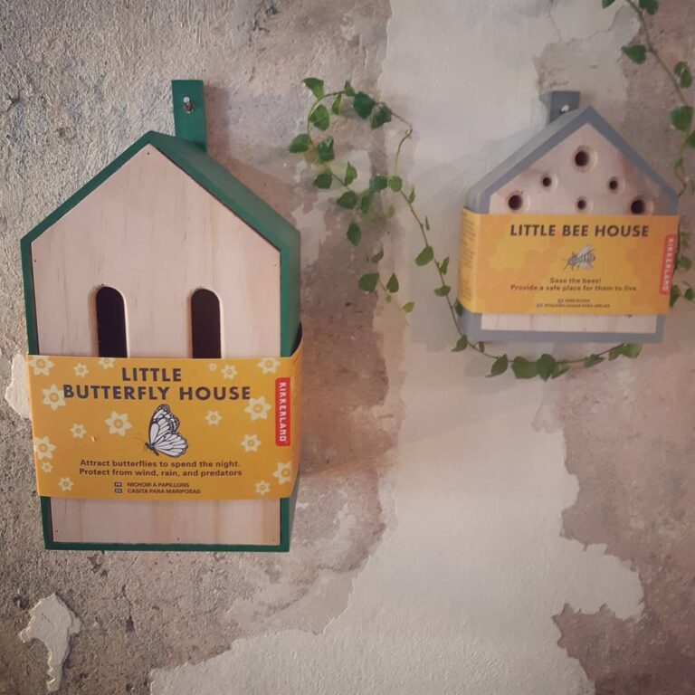 benvenuti a casa - bughotel - farfalle e api - R nel bosco